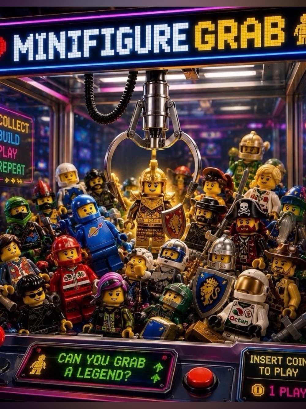LEGO Minifigures Character Pack Lot 6 Random
